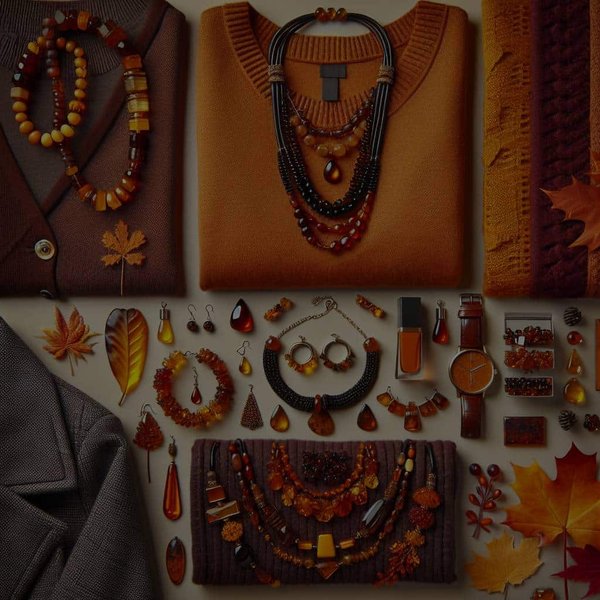 Comment choisir des bijoux en ambre pour compléter une tenue aux couleurs automnales ?